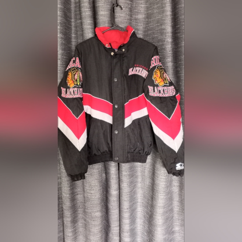 Vintage Chicago Blackhawks Starter Jacket